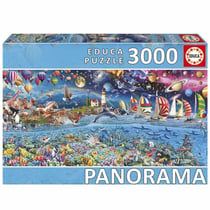 Puzzle 2D 3000 pièces - Vie Panorama - EDUCA