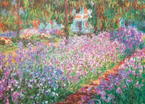 Puzzle 2000 pièces - Claude Monet - Le Jardin de Monet - Eurographics