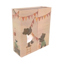 La garde robe avec le petit ours - Egmont Toys - Beige