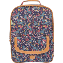 Sac à dos - Tann's - Motif fleur et licorne - Primaire - 2 compartiments - Alba L