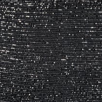 Tissu Sequins verticaux uni Gris anthracite