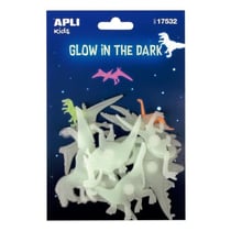 Stickers dinosaures luminescents.9.u.