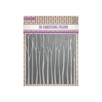 Embossing folder classeur de gaufrage 15 x 14,5 cm TREES 13