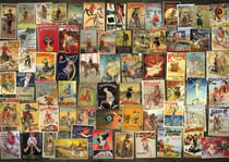 Puzzle 1000 pièces - Classiquetage Collage - Bicycle - DToys