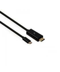 CABLE USB TYPE C VERS HDMI 4K 60Hz 2M NOIR KSIX