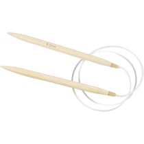 Aiguilles à tricoter circulaires, L : 80 cm, dim. 8 mm, 1 pièce