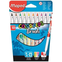10 Feutres Color Peps Brush