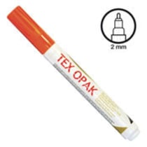 Feutre Peinture Textile Orange Mat