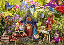 Puzzle 1000 pièces - Le Jardin des Gnomes - Alipson Puzzle