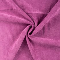Tissu Velours tissé uni Rose fuchsia - Au mètre