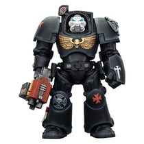 Warhammer 40k - Figurine Black Templars Terminator 2 with Power Fist and Storm Bolter 14 cm - Joy Toy (CN)