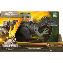 Coffret dinosaure dryptosaurus - articule et sonore - dino trackers - jurassic world - mattel hlp15
