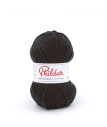 Découvrez le Phil Irlandais de Phildar: Le Fil Classique en Laine Torsadée Noir