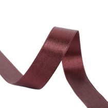 Bobine 40m ruban satin double face fabriqué en France violet