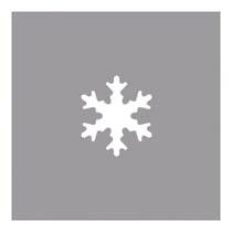 Perforatr. mini Flocon neige, 0,95cmø, (3 / 8") av. porte - clé