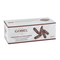 Cartouches de gaz N₂0 GOBEL pour siphons (lot de 50)