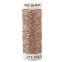 Fil à coudre polyester 100m made in France - beige marbre 237