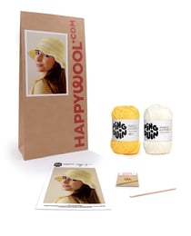 Kit Crochet Femme Chapeau Karma SOLEIL TU