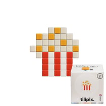 Kit mosaïque DIY pixel art - Pop corn - Mini