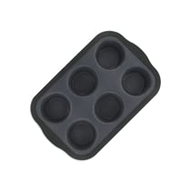 Moule à muffins 6 empreintes 28 x 18 cm Zenker Silicone fibre de verre