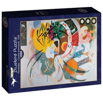 Puzzle 1000 pièces - Kandinsky - Courbe dominante, 1936 - Bluebird Puzzle