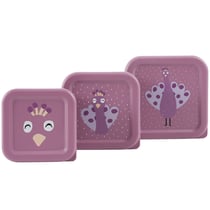 Lot de 3 boîtes à goûter Trixie