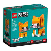 LEGO® 40480 Chat roux tigré - BrickHeadz