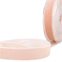 Bobine 10m Velours haute densité rose clair