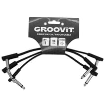 GROOVIT® – Pack de 3 Câbles Patch Plats 15 cm