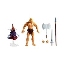 Maîtres de l'Univers : Revelation Masterverse 2022 - Figurines Deluxe Savage He-Man & Orko 18 c