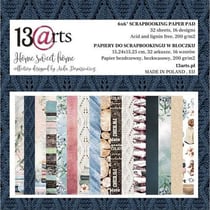 8 papiers scrapbooking 30 x 30 cm 13@rts HOME SWEET HOME