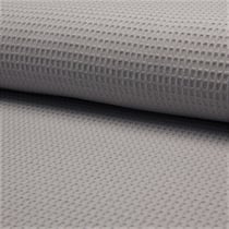 Tissu Nid d'abeille Gris souris