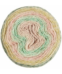 Pelote à tricoter Creative Cotton Linen Cake - 200GR - Rico Design 04 Fresh Shades