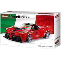 Model Bricks - Super voiture italienne rouge