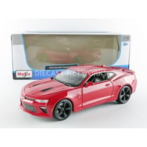 Voiture miniature de collection - MAISTO - CHEVROLET Camaro SS 2016 - 1/18 - Rouge - Pour adultes