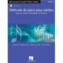 Partition musicale HAL LEONARD - Méthode de piano pour adultes - Volume 1