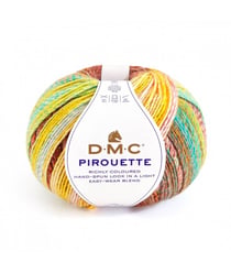 Fil à tricoter PIROUETTE - 200gr - DMC 695 Rose