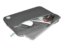 PORT Designs Housse PC pour ordinateur portable design avec poche accessoires ECO YOSEMITE 13.3/14 pouces grise