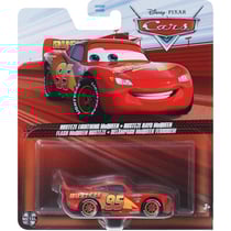 Vehicule cars flash mcqueen - voiture miniature rouge - mattel - flm26