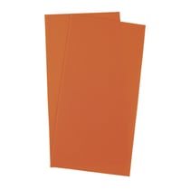 Cire à décorer, orange, 20x10cm, 2 pces