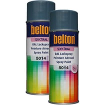 Lot de 2 sprays de peinture Belton Spectral RAL5014 bleu pigeon 400ml