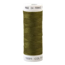 Fil à coudre polyester 100m made in France - vert olivier 547