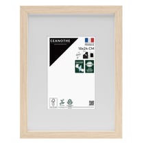Cadre photo Wild brut 18x24 cm avec passe-partout 10x15 cm