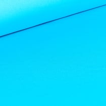 Tissu  uni Bleu turquoise
