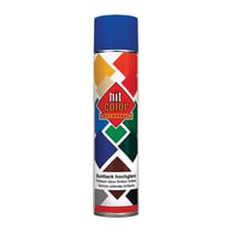 Spray de peinture - Bleu gentiane - RAL 5010 - Brillant - Décoration - Tous supports - Hit Color - 600ml