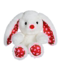 Peluche - Fluffy Love - Lapin crème - 14 cm