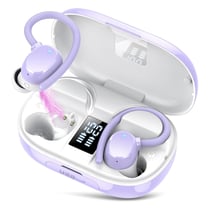 Ecouteurs Bluetooth Réduction De Bruit Stéréo Autonomie Longue Modes Multiples Violet 2 YONIS