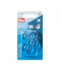 Canettes plastique 20mm X 4 pour machine à coudre - Prym Bleu