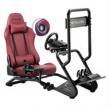 Simulateur de conduite - GTPLAYER - Modèle standard - Siège réglable - Haut-parleurs 3D - Support écran