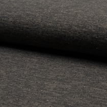 Tissu Maille lurex ajouré Gris anthracite - Au mètre